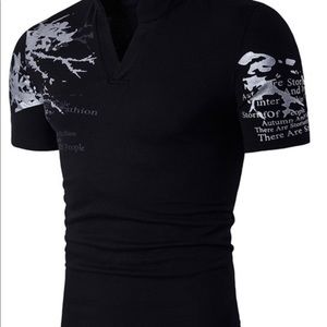 Mordern Print Strechable Shirts